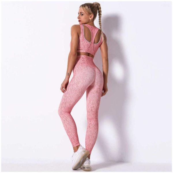 

yoga outfits women fitness leggings + women's workout clothing jogging gym sport suits running set exercise tracksuit bra pant 111, White;red