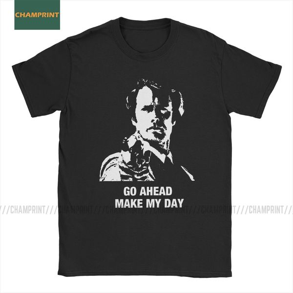 

go ahead make my day dirty harry clint eastwood t-shirts men make my day tees short sleeve t shirts 6xl sport hooded sweatshirt hoodie