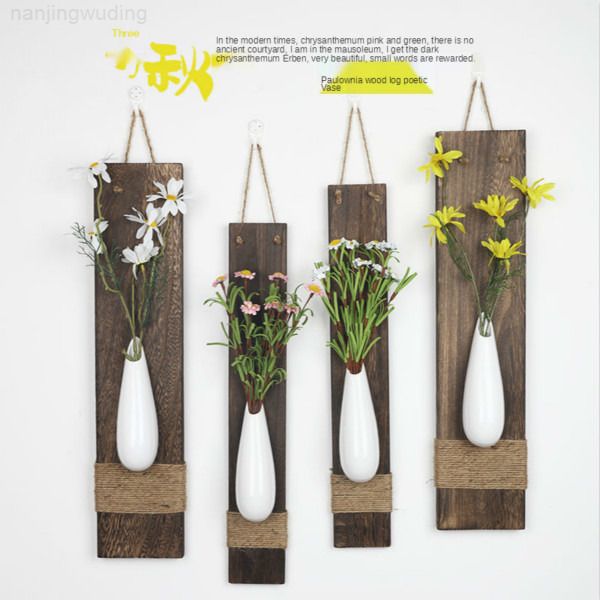 

creative bedroom living pendant decoration room tv background wall staircase chinese vase net red