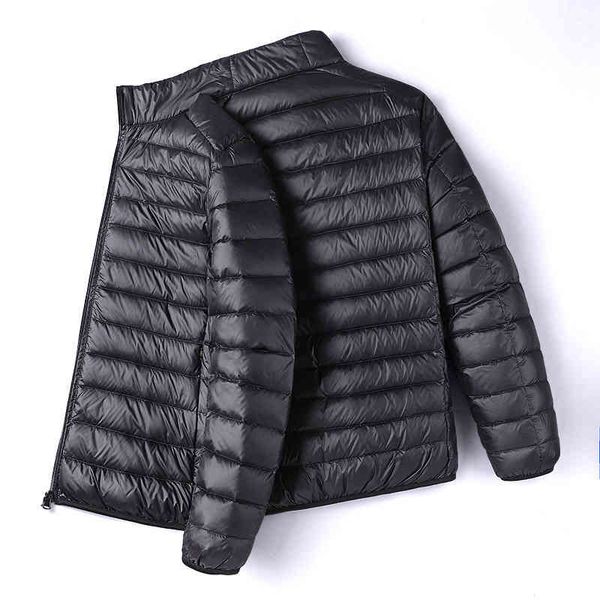 

light wear 2021 winter new men's warm down et, Black