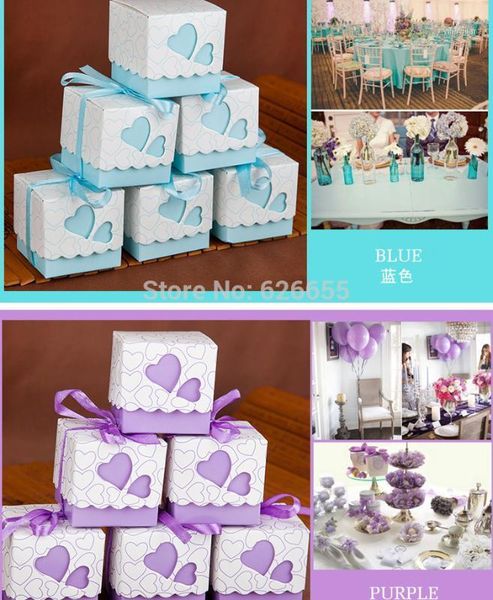 

300 pcs/lot casamento candy box/bombonera/candy jar, candy packaging/wedding gift/cart/chocolate box, heart bonbonniere 7 color1