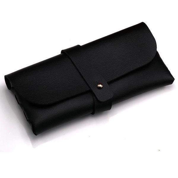 

colourmax fashion men women portable glasses case pu leather foldable glass es box for eyeglass oversize sunglasses h bbymea