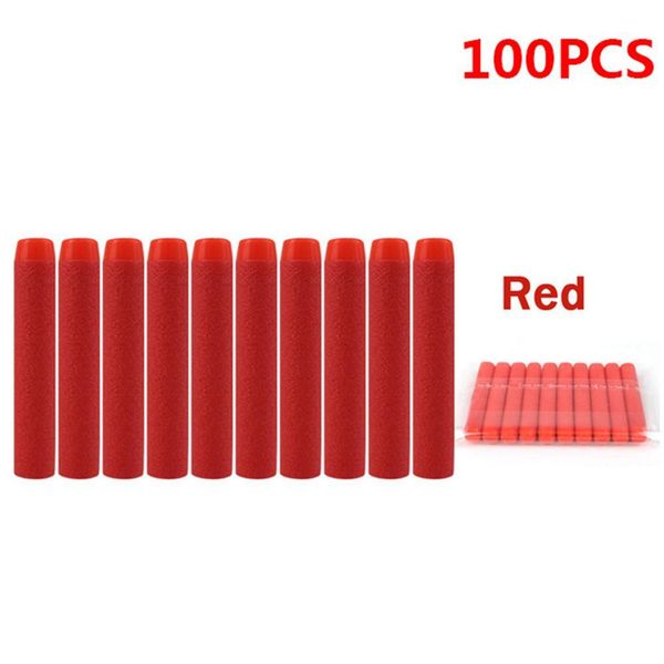 

100шт для s soft hollow отверстие head 7.2cm refill дартс игрушечный пистолет s для серии бластеров xmas kid дети подарок wmtvyq hwjh