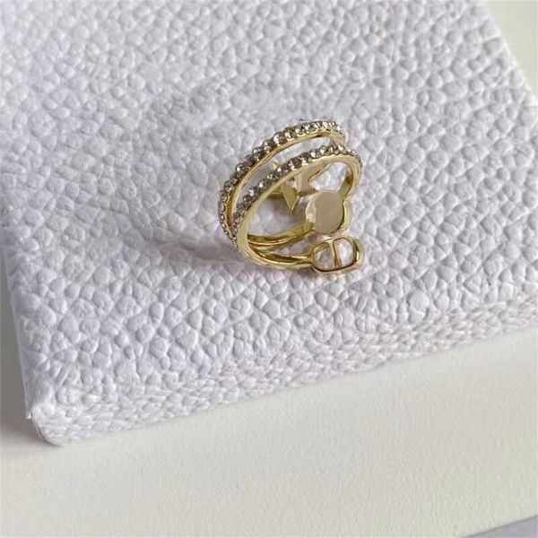 

pearl star open ring women's fashion simple three, Silver