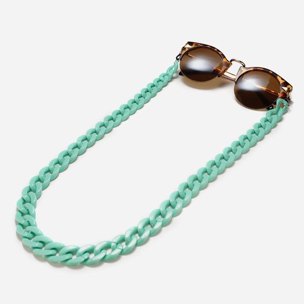 

2020 fashion acrylic candy color reading glasses chain for women cords beaded eyeglass lanyard hold straps sunglasses chain cord h jllkcz