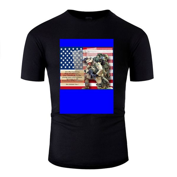 

customize patriotic soldier men kawaii boy girl crew neck short sleeve hoodie designers t shirts sweatshirt