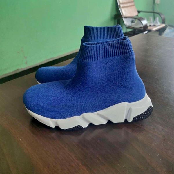

infant & children kids athletic outdoor shoes speed sock high sneaker tess mesh outdoor sports shoes toddler boy & girl trainer fee3c, Black