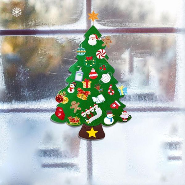 

28pcs christmas tree wall window cling stickers holiday decor new year christmas decoration window stickers mall hone decoration bbypfj