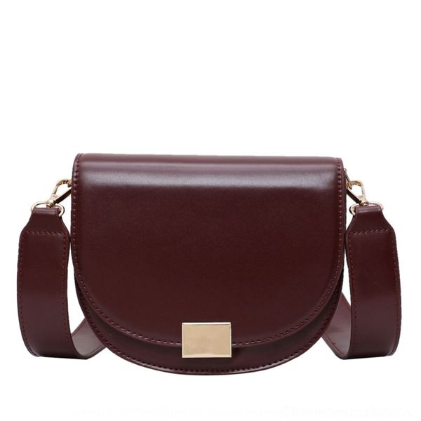 

2plq7 advanced feeling leisure women's new shoulder korean style simple foreign saddle bag fashion versatile pzmun 2019 cross saddle ba