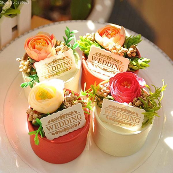 

gift wrap wholesale 50pcs wedding birthday guests event party candy cookies favor basket packaging handmade box