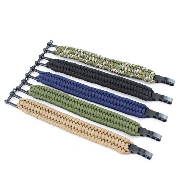 

eif dock outdoor survival paracord nylon rope bracelet survival kit for men outdoor emergency survival parachute drop jlltus