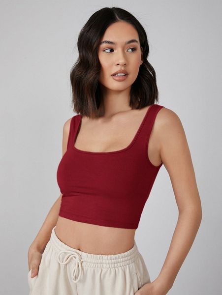 

solid tank k7ix#, White