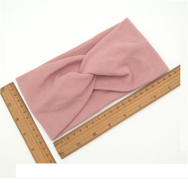 

solid cotton cross women hairband summer fashion yoga headband sports elastic korean headband hair accessorie jllazp