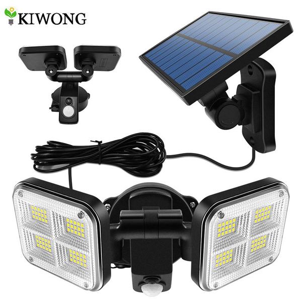 

20w super bright solar lights 120led ip65 waterproof outdoor indoor solar lamp with adjustable head wide lighting angle