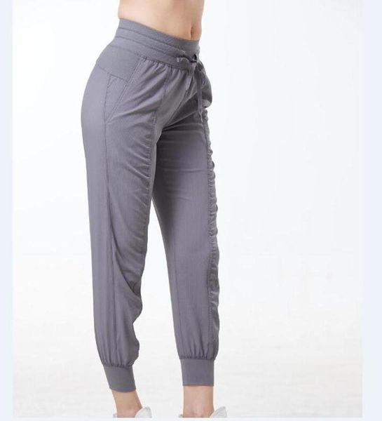 

2021 women's joggers active sweatpants workout yoga lounge track pants with pockets leggings 1074, Black