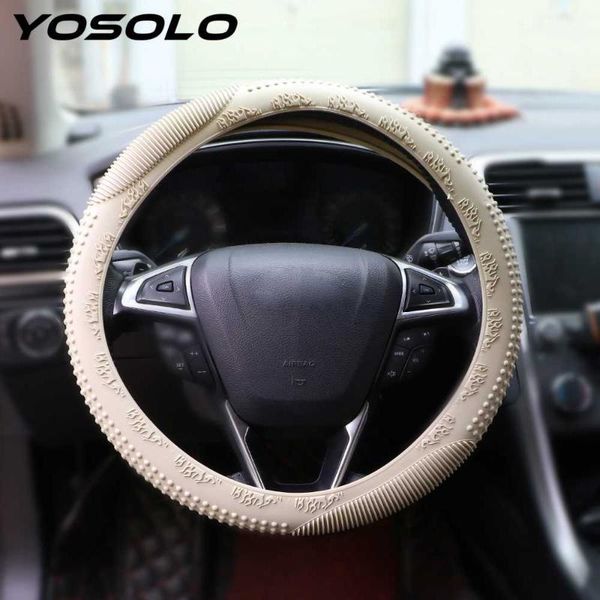 

yosolo anti slip car steering wheel cover universal car-styling steering-wheel covers diameter 37cm-38cm interior accessories1