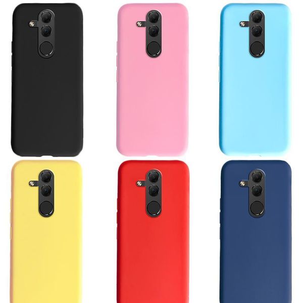 

phone case for huawei mate 20 lite case cover sile ultra thin slim soft solid matte back cover mate20 lite 20l wmtyrz