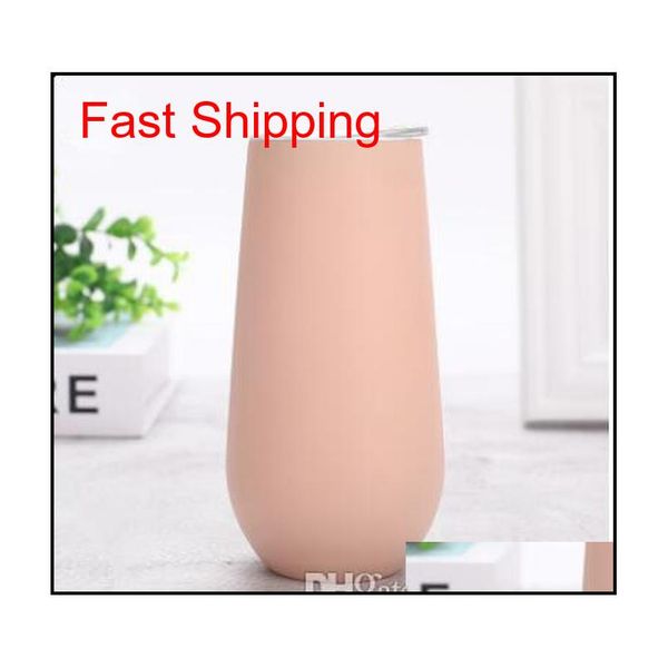 

stainless steel egg cups vacuum thermos cup water bottle champagne insulated wine cup solid coffee mugs glass beer qyluvg packing2010