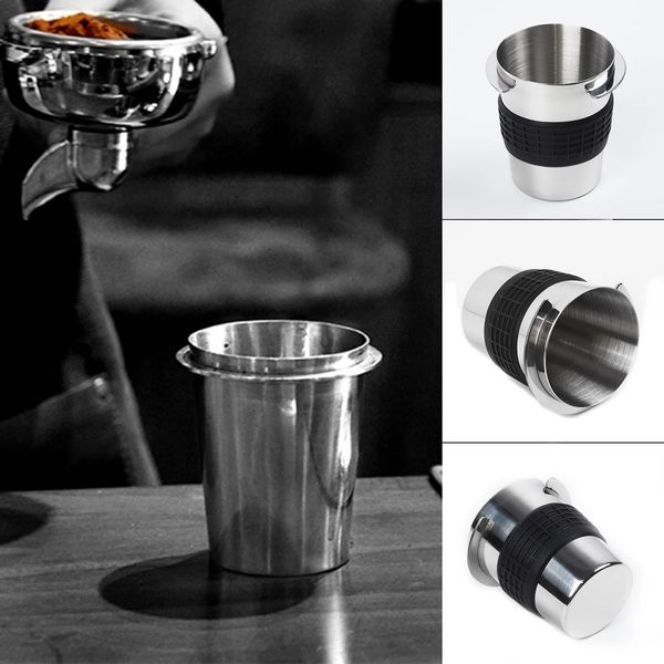

stainless steel coffee dosing feeder part for 58mm espresso cup dose machine q0109