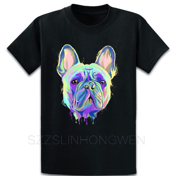 

splash french bulldog colorful puppy gift plus size 5xl printing pattern building formal spring sport hooded sweatshirt hoodie t shirt