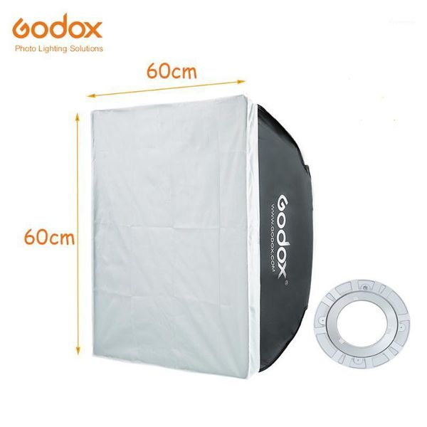 

godox sb-bw 60*60cm 23.6" softbox with bowens mount white diffuser portable square reflector for flash1