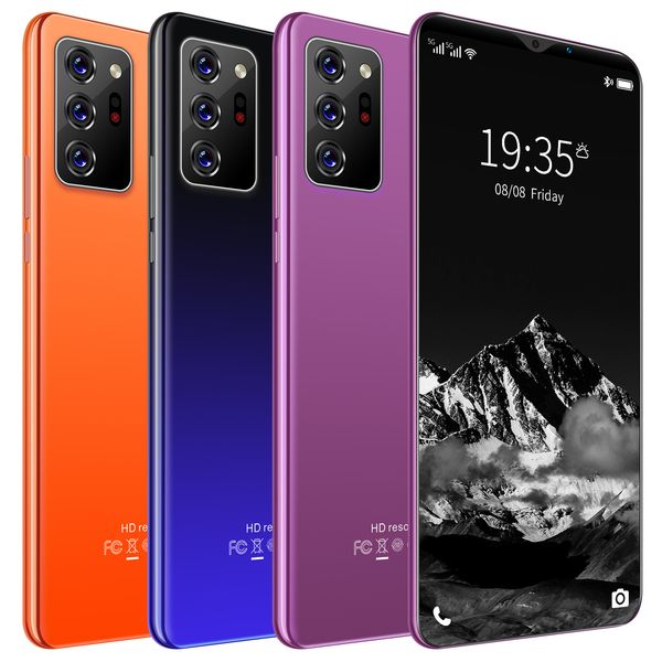 

shrimp skin cross-border mobile phone new note30 connected 3g smart phone 5.72-inch large screen 512 4g currently available low price