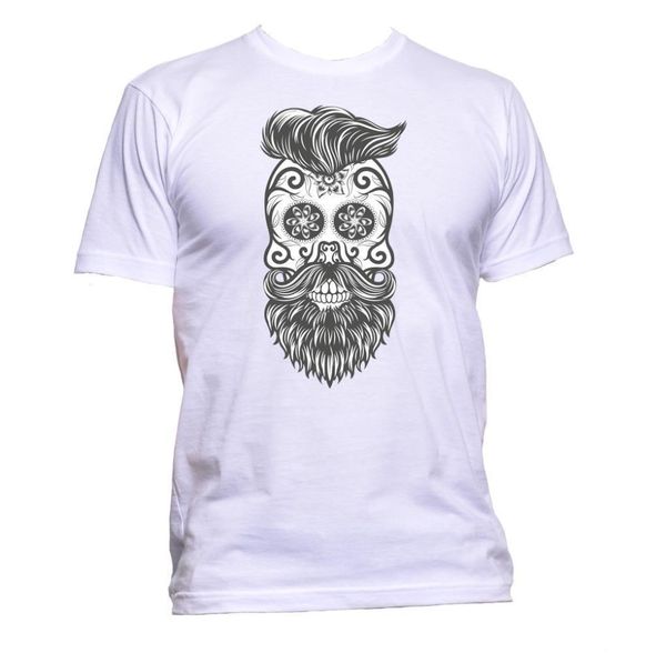 

summer hot sale tee shirt борода черепа мужская футболка мужская мода сек комедия прохладный смешные hipster nerd футболка спортивная с капю