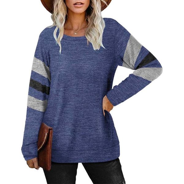 

gule gule womens casual sweatshirts long sleeve with pocket tunic s-2xl, Black