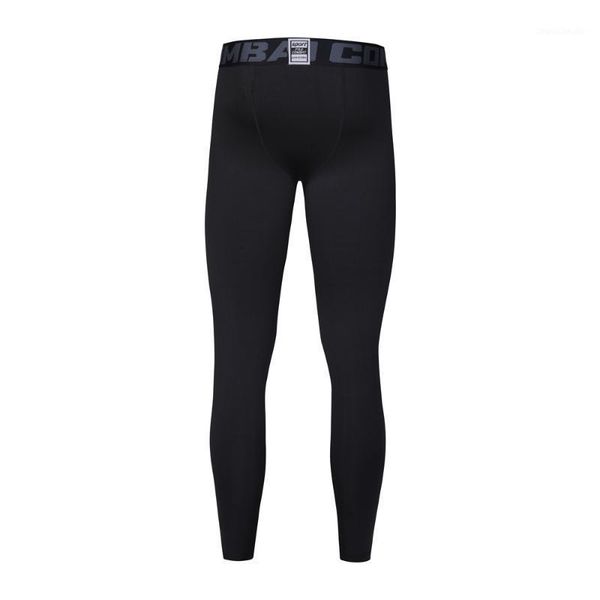 

running pants skinny men leggings cycling training exercise legging fitness jogging quick dry sportswear1, Black;blue