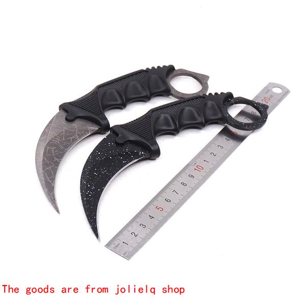 

karambit knife hunting camping cs counter-strike outdoor go fixed blade pocket knife survival tactical claw knives tools njas6 qynf