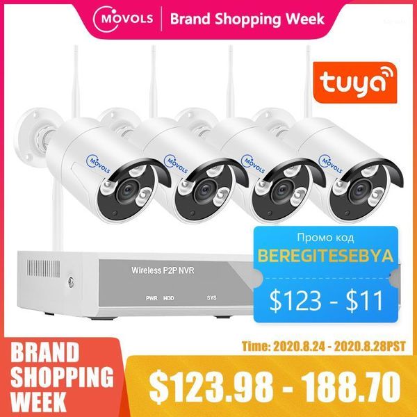 

movols h.265 wireless cctv system 4ch 1080p tuya zigbee nvr 4pcs 2mp outdoor wifi security camera audio video surveillance kit1