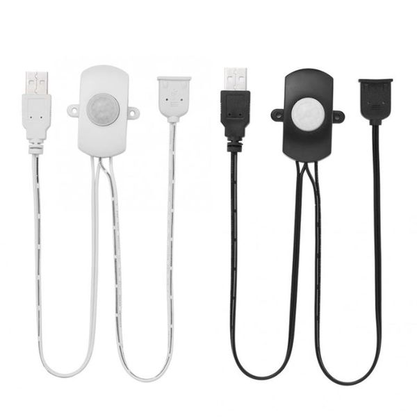 

infrared alarm detector 4a dc 5-24v mini motion sensor automatic switch for light, usb interface, 120 degrees cone angle