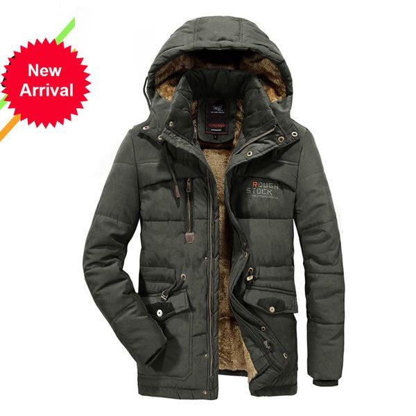 

2021 kb new autumn and winter men's cotton hooded hairy collar coat fashion couple warm outerwear eurocode size i84d, Black