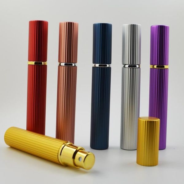 

jxcaih 1pcs new arrival 8ml portable mini travel aluminum perfume bottle spray refillable cosmetic c sqctgu