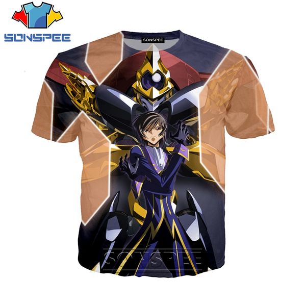 

2019 summer new costumes for men kenshiro anime manga character japanese black printed cotton men t-shirto-neck cool
