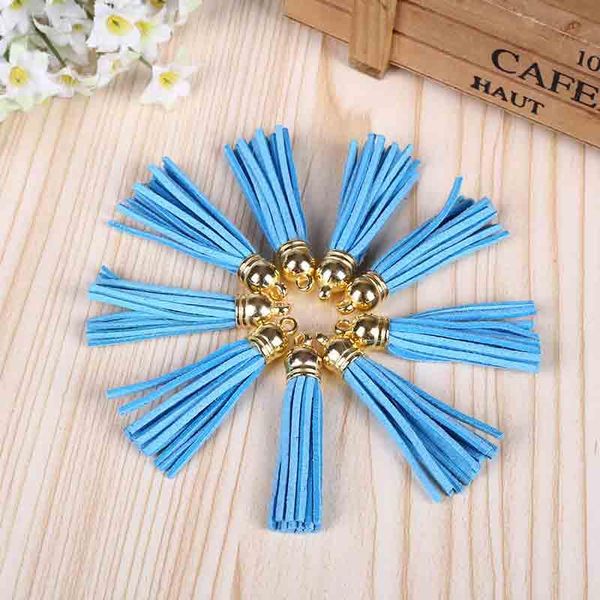 

12pcs lot suede leather tassel silk fringe bangs flower tassel trim decorative tassels for curtains home decoration accessories h jllnna