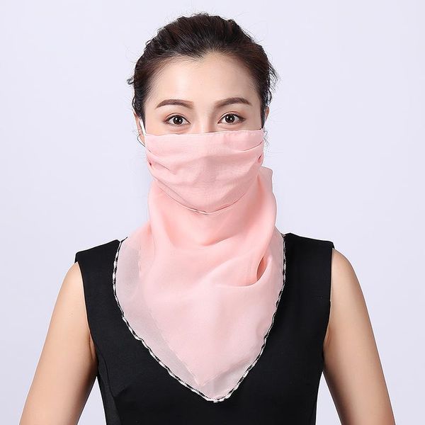 

женщины шифон лица шарф шелковый шейный платок повязка foulard леди мода цветочные печати proof лица шарфы wrap бандана шали wmtzok, Blue;gray
