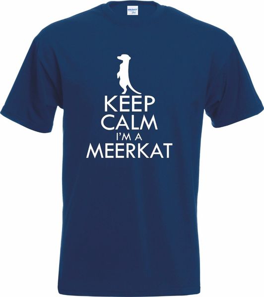 

brand clothing men tee shirts keep calm i'm a meerkat funny joke animal t-shirt casual t shirts sport hooded sweatshirt hoodie