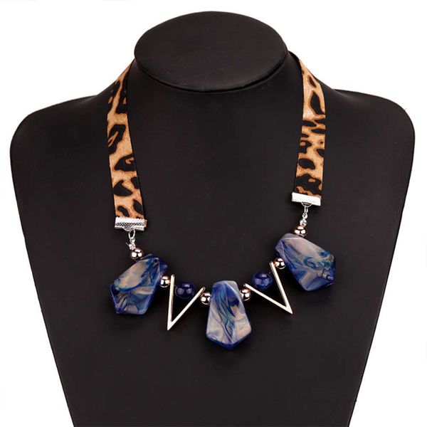 

jewelry resin versatile women's collar fashion and pendant, Silver