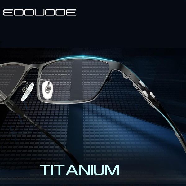 

fashion sunglasses frames men eyeglasses frame pure titanium glasses designer optical eyewear, Black