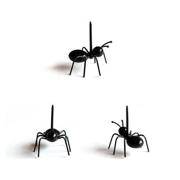 

xunzhe 12шт набор мини ant фрукты вилка овощной фрукты вилка закуска десерт держатель для bar party cocktail знака bbywbl sweet07