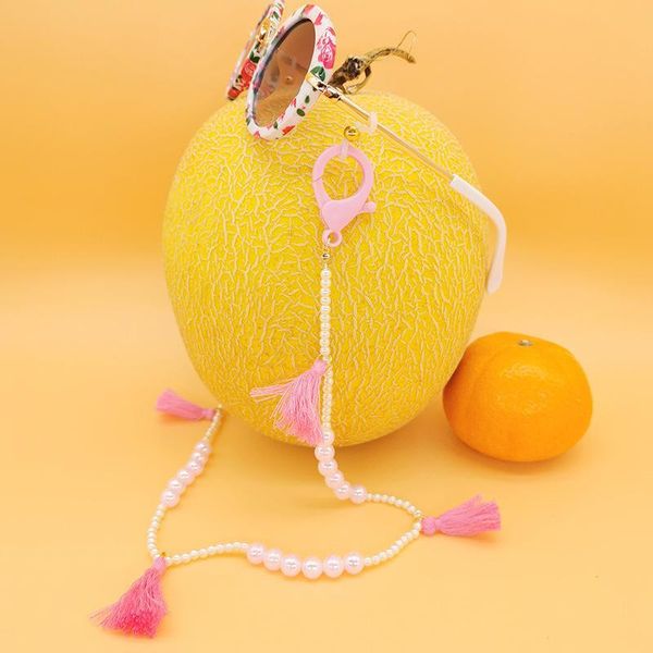 

2020 handmade chic pearl beads mask chain holder necklace sunglasses chain glasses accessories 2020 handmade h jllfao