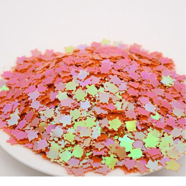 

10g 8mm turtle shape pvc loose sequins glitter paillettes for nail art manicure crafts sewing wedding decoration confett sqcdxq