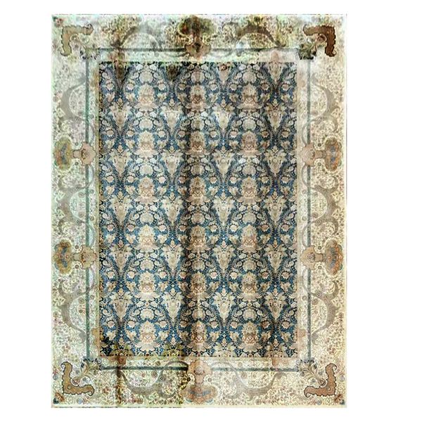 

8.2'x11.48' carpet modern home decor strip floral silk rug children's play mats sofa living bedroom bedside mat carpets