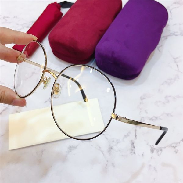 

luxury new fashion brand-designer charment glasses retro frame prescription glasses retro optical glasses men eyewear 3263s, White;black