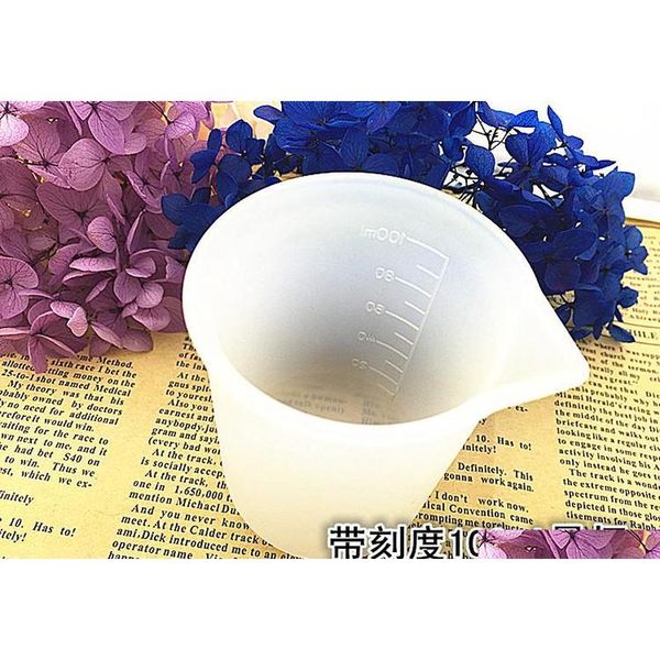 

100ml transparent measuring cup with scale glue sile measuring tools for diy baking kitchen bar dining acce jllyvs bdedome