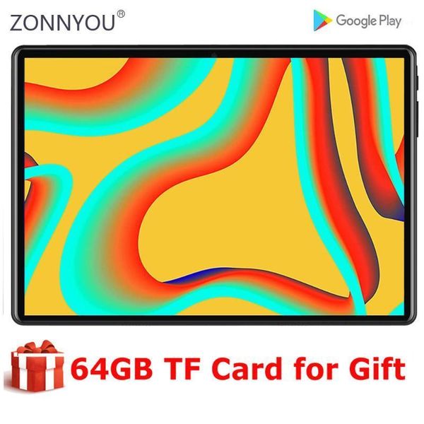 

global version 10 inch 4g lte tablet pc dual sim dual camera android 9.0 octa core 3gb ram 32gb rom ips 5g wifi bluetooth+gifts1