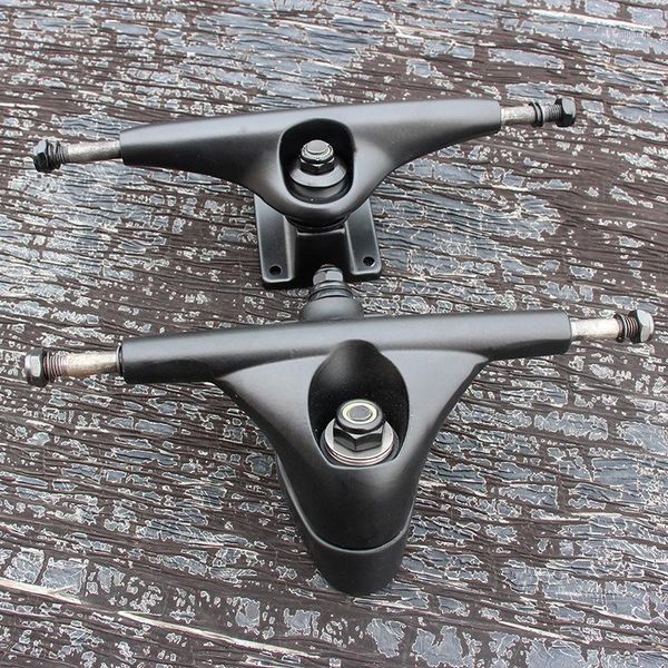 

skateboard 6.25inch steering trucks spring absorber reverse axle refitting1