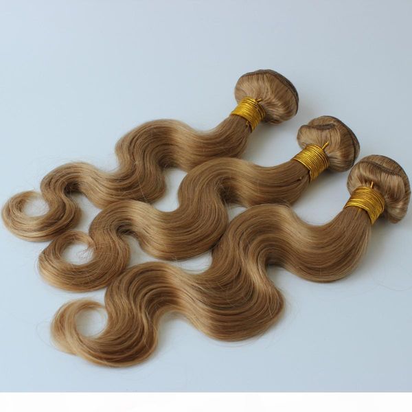 

brazilian body wave 3 bundles blonde human hair weave brazilian virgin hair body wave #27 golden blonde brazilian hair bundles, Black