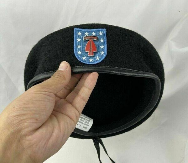 

new us army infantry regiment beret special forces command division hat cap, Blue;gray